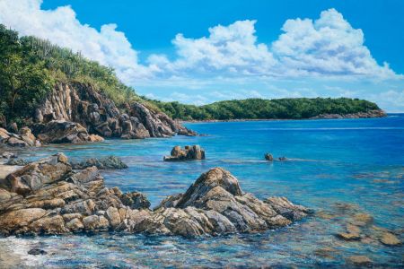 Lameshur Bay - Commissioned Painting