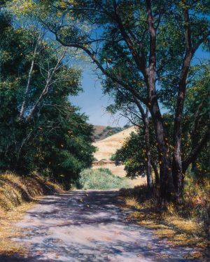 See Canyon Road - Commissioned Painting